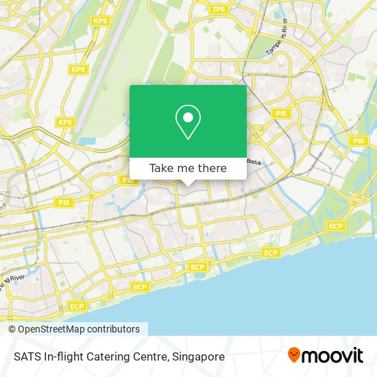 SATS In-flight Catering Centre地图