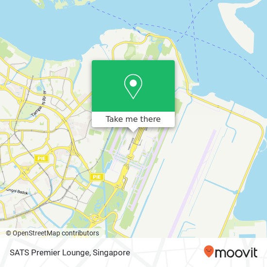 SATS Premier Lounge地图