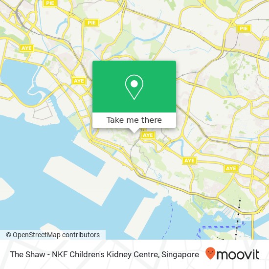 The Shaw - NKF Children's Kidney Centre map