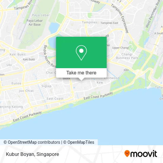 Kubur Boyan map