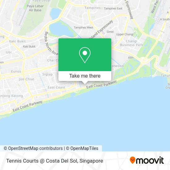 Tennis Courts @ Costa Del Sol地图