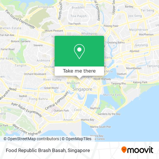 Food Republic Brash Basah地图