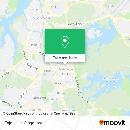 Fajar Hills map