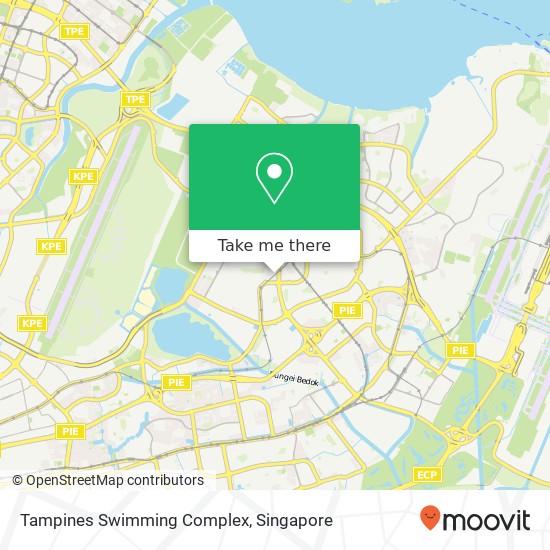 Tampines Swimming Complex map