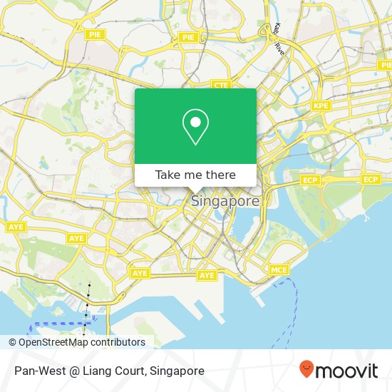 Pan-West @ Liang Court map