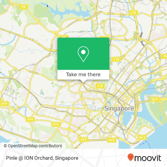 Pinle @ ION Orchard map