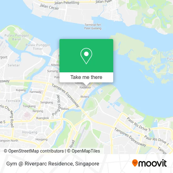 Gym @ Riverparc Residence map