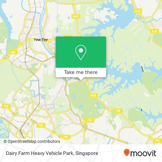 Dairy Farm Heavy Vehicle Park map