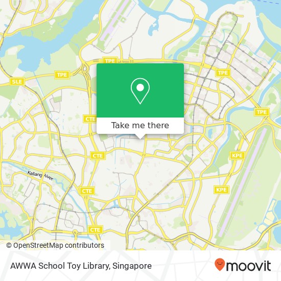 AWWA School Toy Library地图