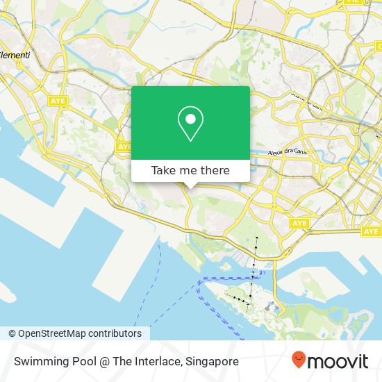 Swimming Pool @ The Interlace map