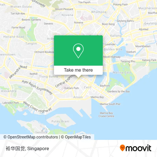 裕华国货地图