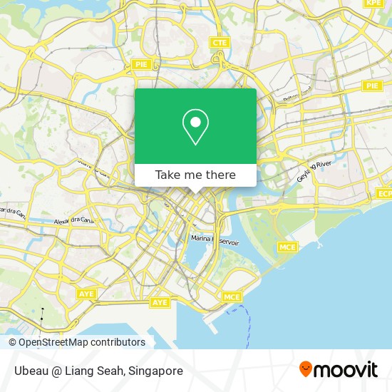 Ubeau @ Liang Seah map