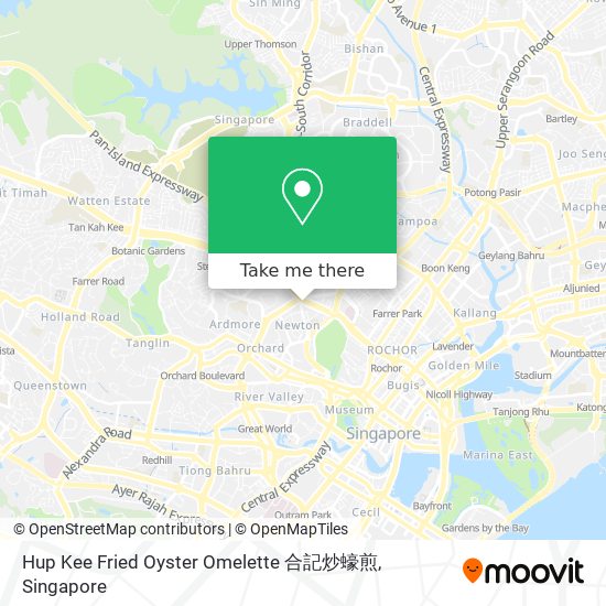 Hup Kee Fried Oyster Omelette 合記炒蠔煎 map