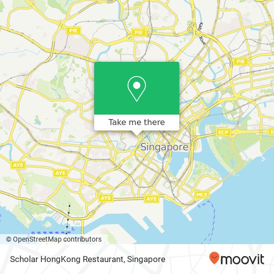 Scholar HongKong Restaurant map