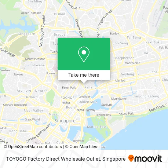TOYOGO Factory Direct Wholesale Outlet map