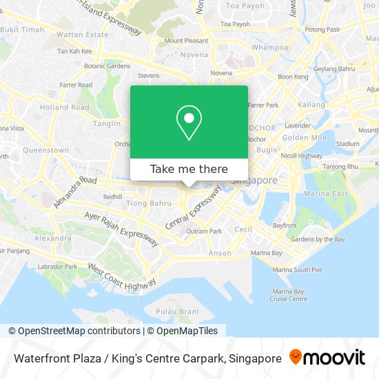 Waterfront Plaza / King's Centre Carpark map
