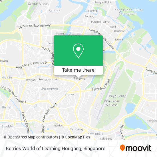 Berries World of Learning Hougang map