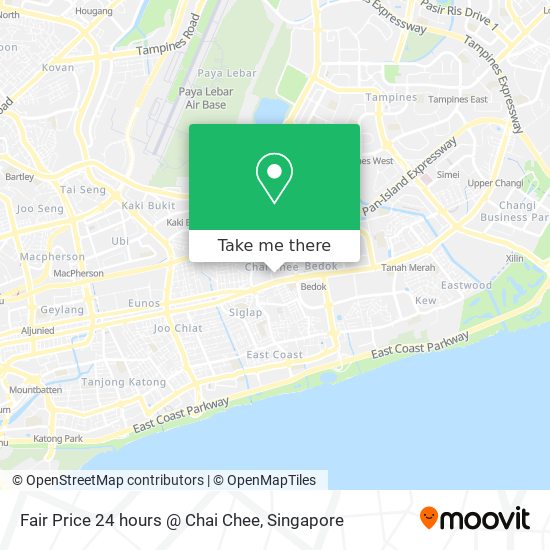 Fair Price 24 hours @ Chai Chee map
