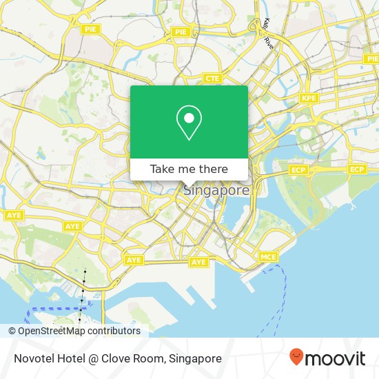 Novotel Hotel @ Clove Room map