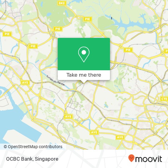 OCBC Bank map