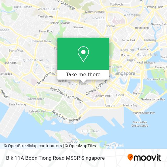 Blk 11A Boon Tiong Road MSCP map