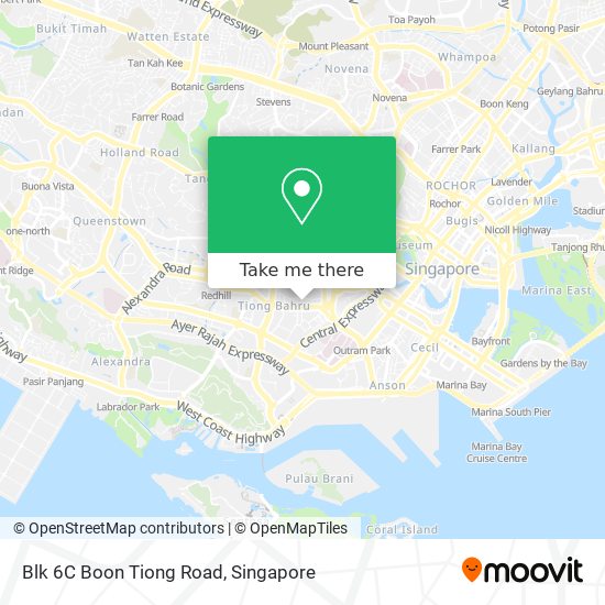 Blk 6C Boon Tiong Road map