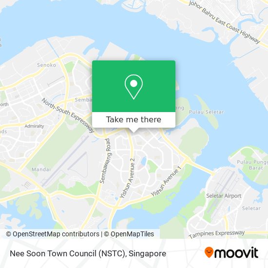 Nee Soon Town Council (NSTC) map