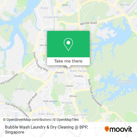 Bubble Wash Laundry & Dry Cleaning @ BPP地图