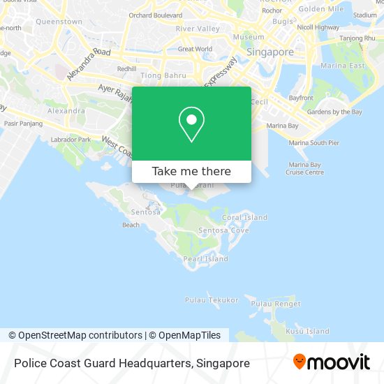 Police Coast Guard Headquarters map