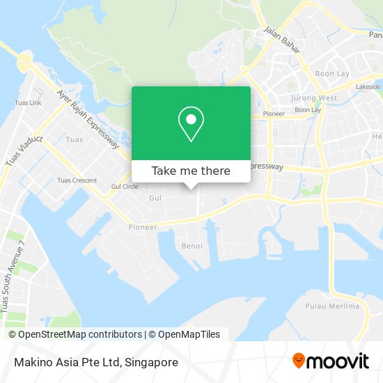 Makino Asia Pte Ltd map