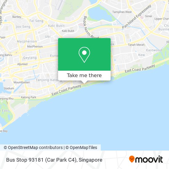 Bus Stop 93181 (Car Park C4) map