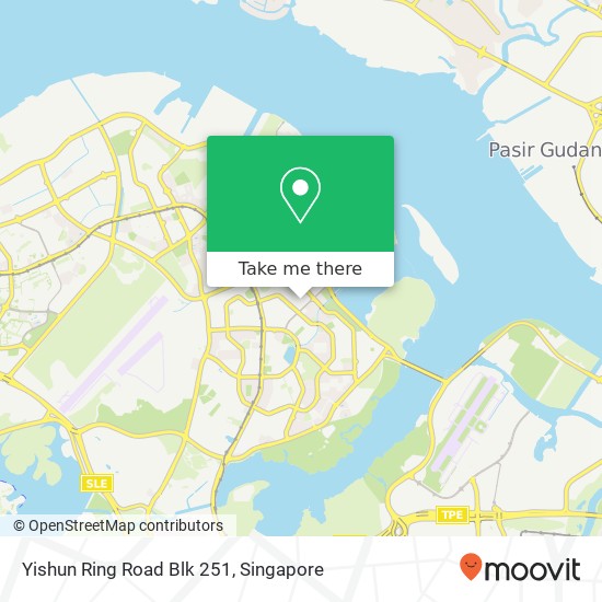 Yishun Ring Road Blk 251 map