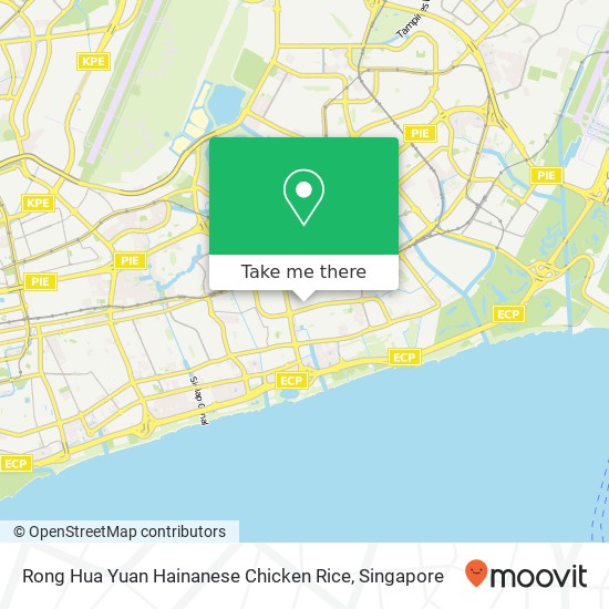 Rong Hua Yuan Hainanese Chicken Rice map