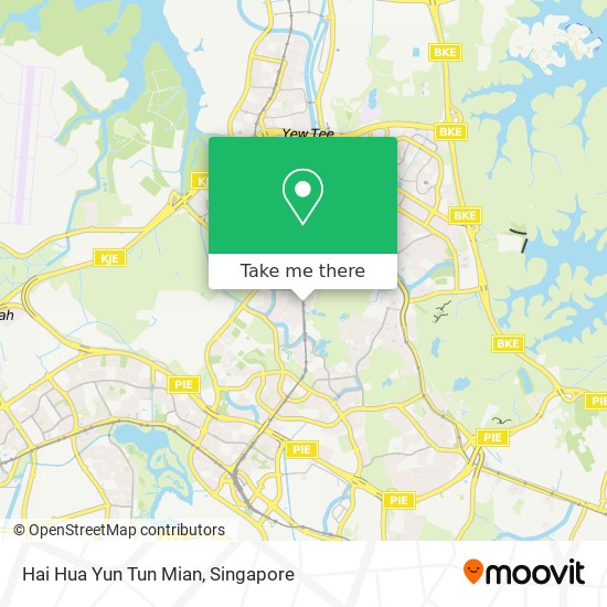 Hai Hua Yun Tun Mian map