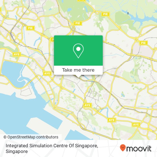 Integrated Simulation Centre Of Singapore map