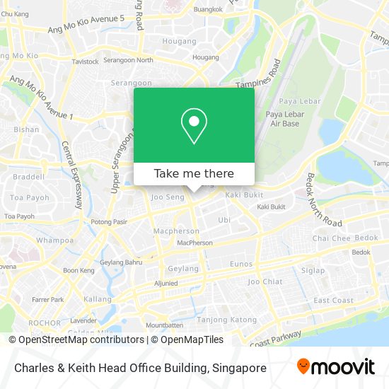 Charles & Keith Head Office Building map