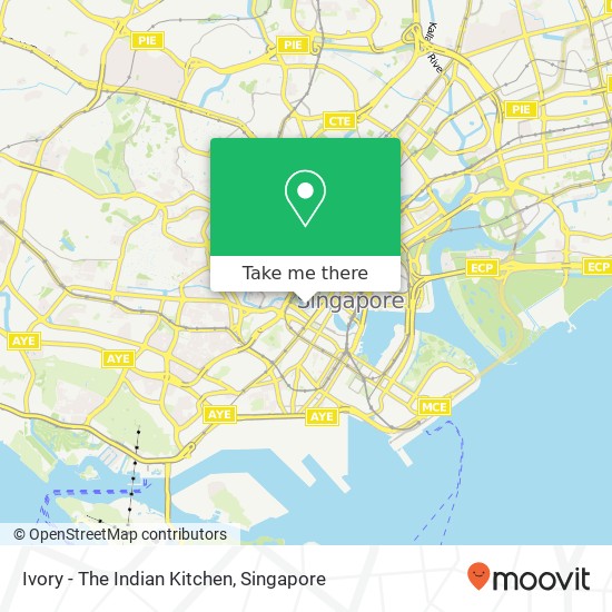 Ivory - The Indian Kitchen地图