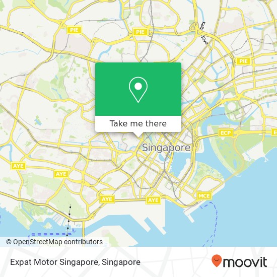 Expat Motor Singapore map