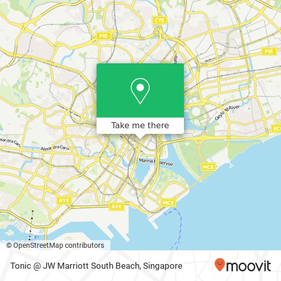 Tonic @ JW Marriott South Beach地图