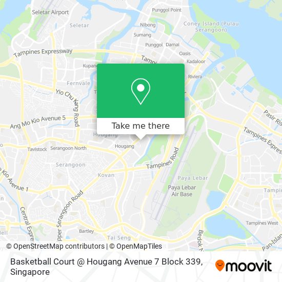 Basketball Court @ Hougang Avenue 7 Block 339 map