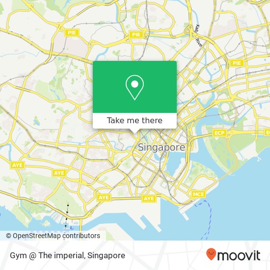 Gym @ The imperial map