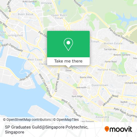 SP Graduates Guild@Singapore Polytechnic map