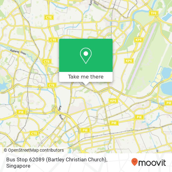 Bus Stop 62089 (Bartley Christian Church) map