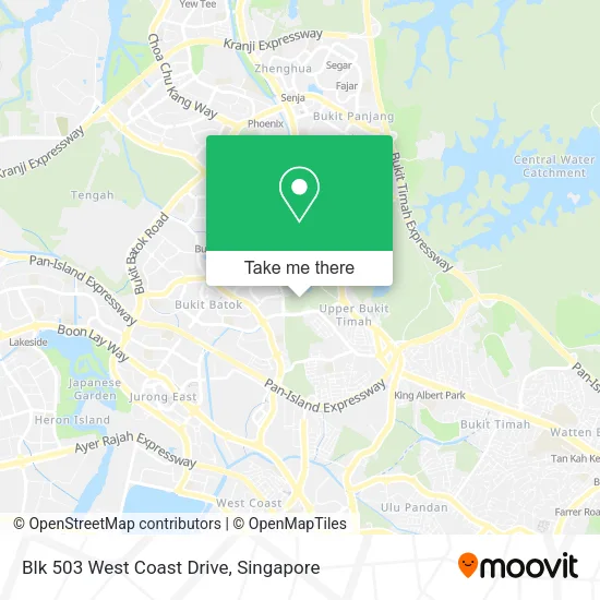 Blk 503 West Coast Drive地图