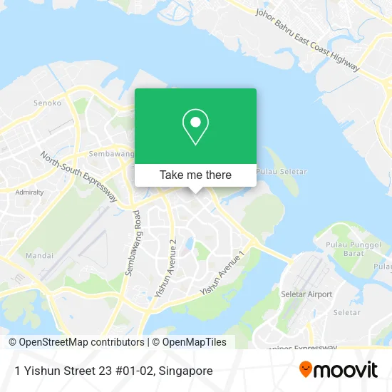 1 Yishun Street 23 #01-02地图