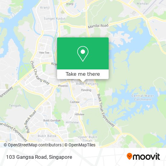 103 Gangsa Road map