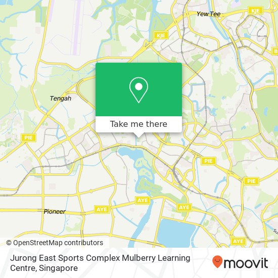 Jurong East Sports Complex Mulberry Learning Centre map