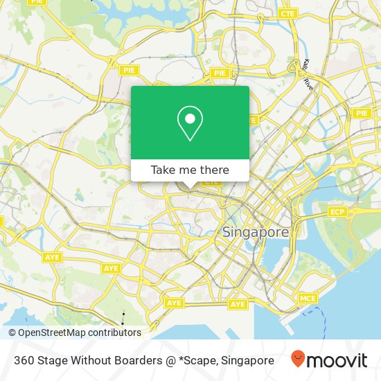 360 Stage Without Boarders @ *Scape map
