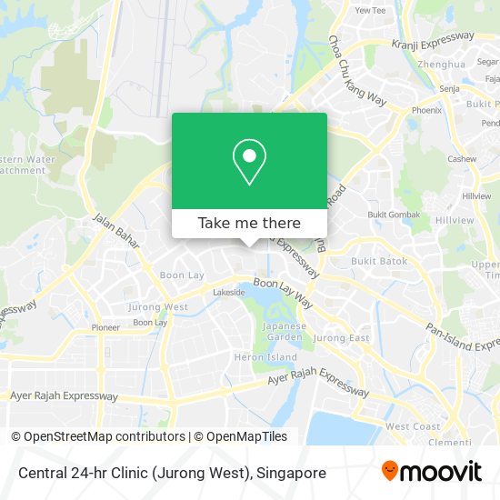 Central 24-hr Clinic (Jurong West) map