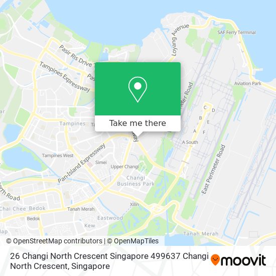 26 Changi North Crescent Singapore 499637 Changi North Crescent map